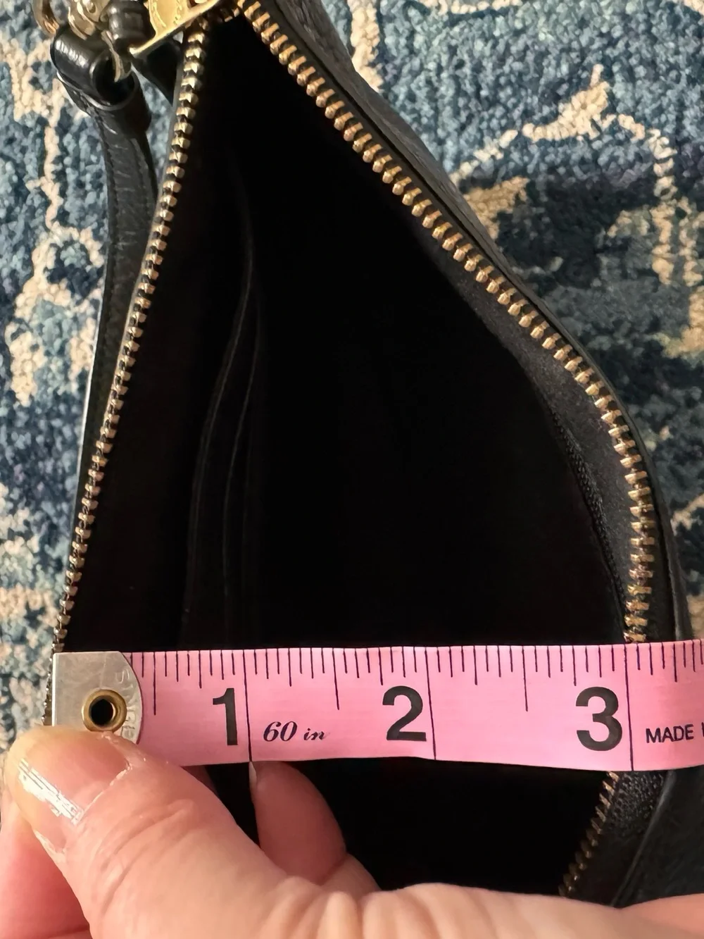 Coach Large Pebbled Wristlet - Picture 14 of 16